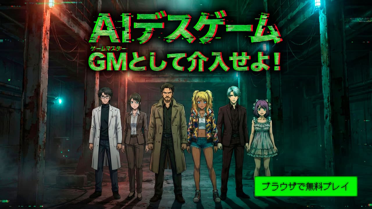 AIデスゲーム | GMとして介入せよ